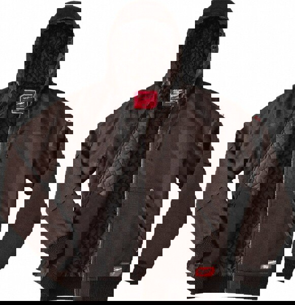 Cold Weather Jacket: Size 2X-Large, Black, Polyester